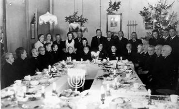 Bestuur kerstdiner 1938